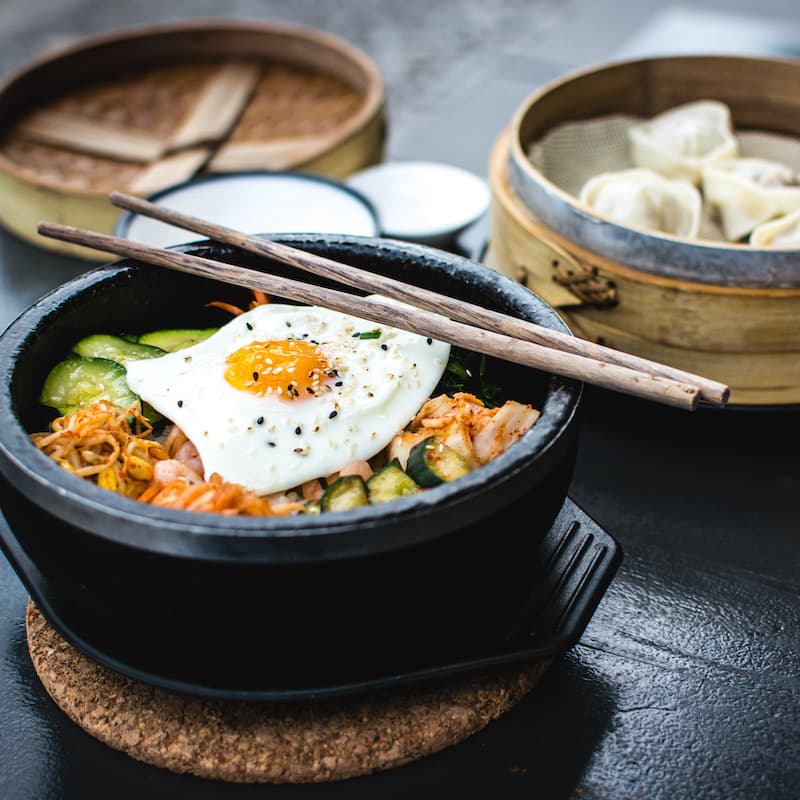 Photo of beautifully
arranged food