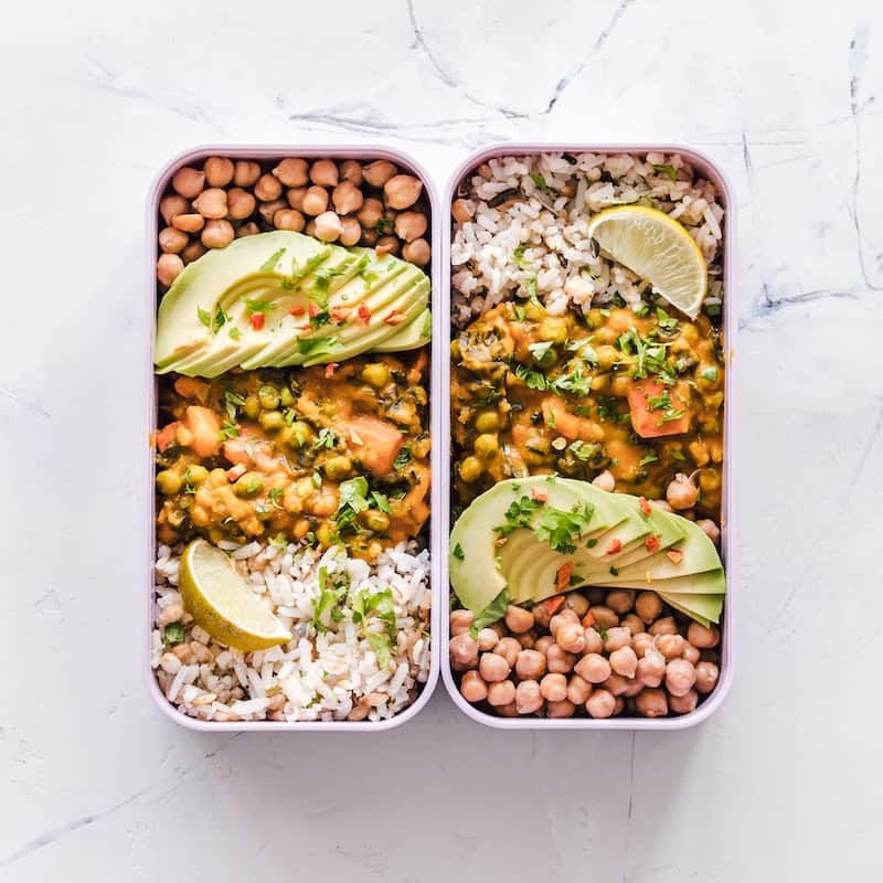 Photo of beautifully
arranged food