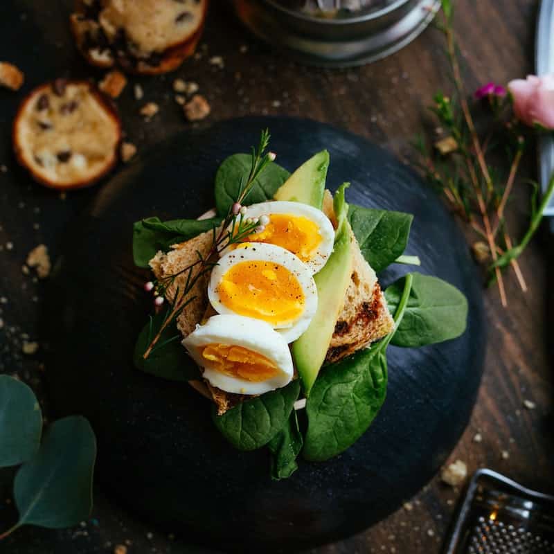 Photo of beautifully
arranged food