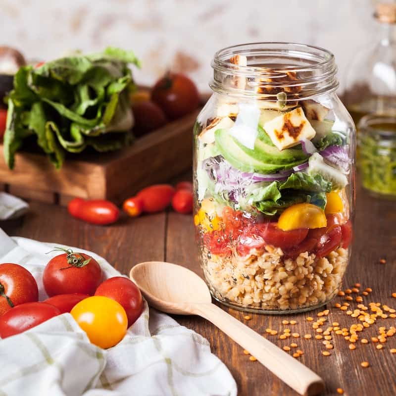 Photo of beautifully
arranged food